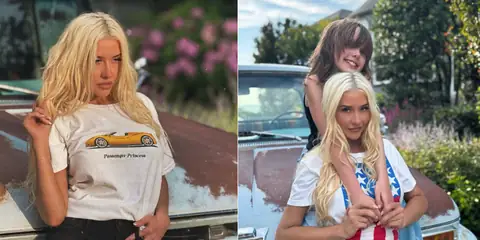 Christina Aguilera Shares Rare Photo of Daughter Summer Rain